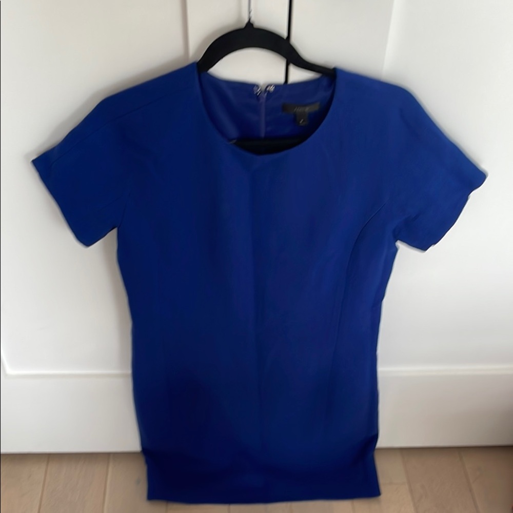 Elegant Blue Women's Dress j crew business casual cobalt blue